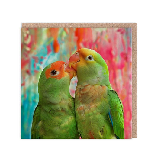 Love Birds Greeting Card