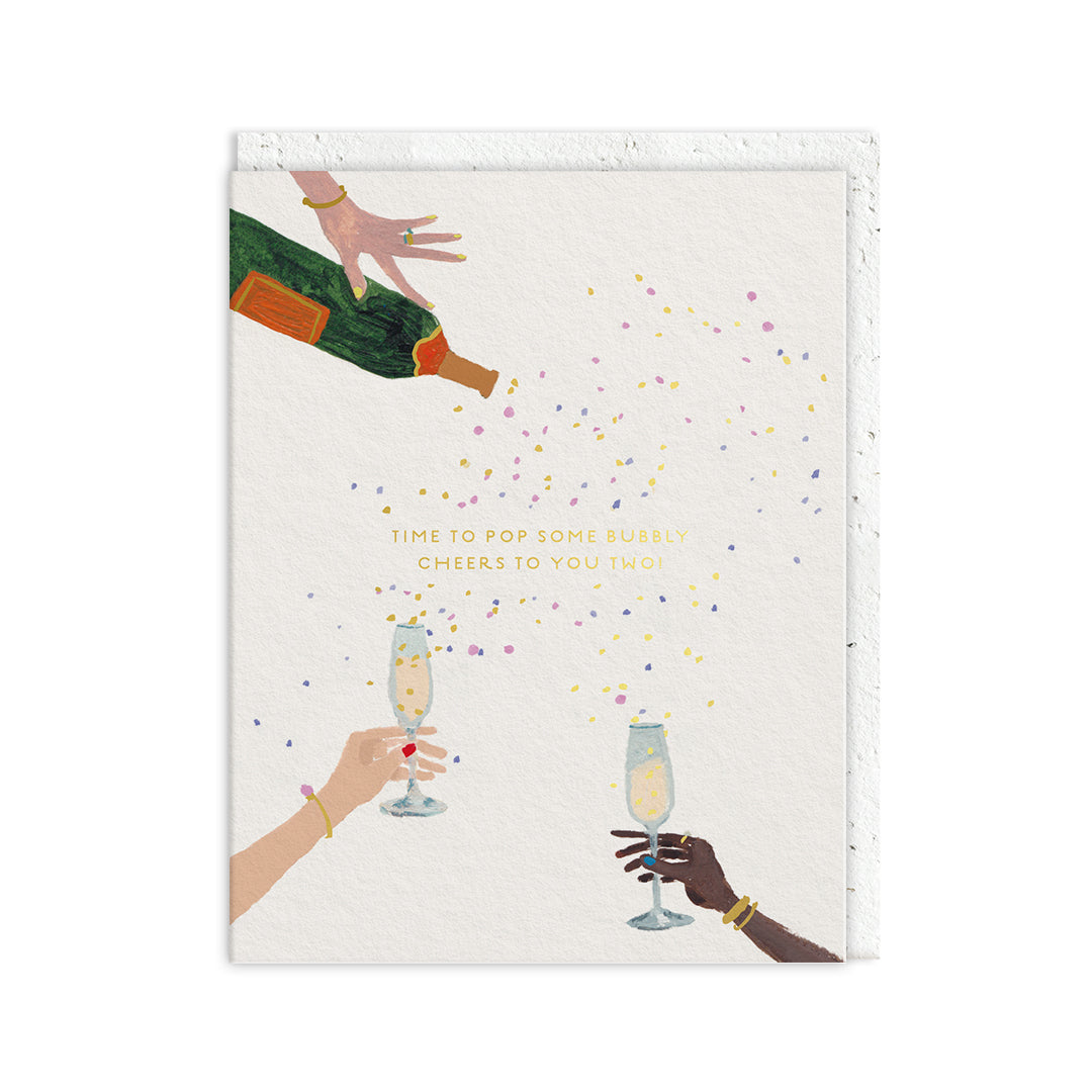 Pop Some Bubbly Greeting Card