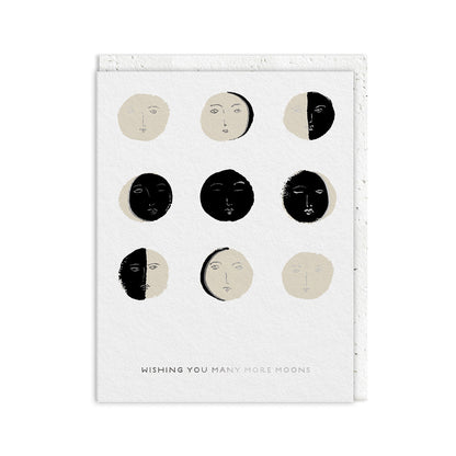 Wising You Many More Moons Greeting Card