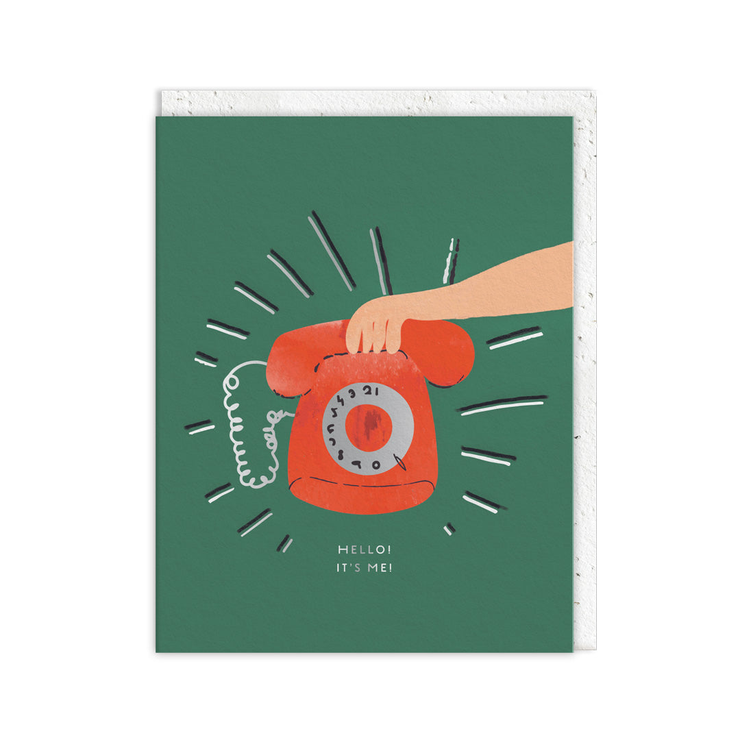 Phone Hello Plantable Envelope Greeting Card