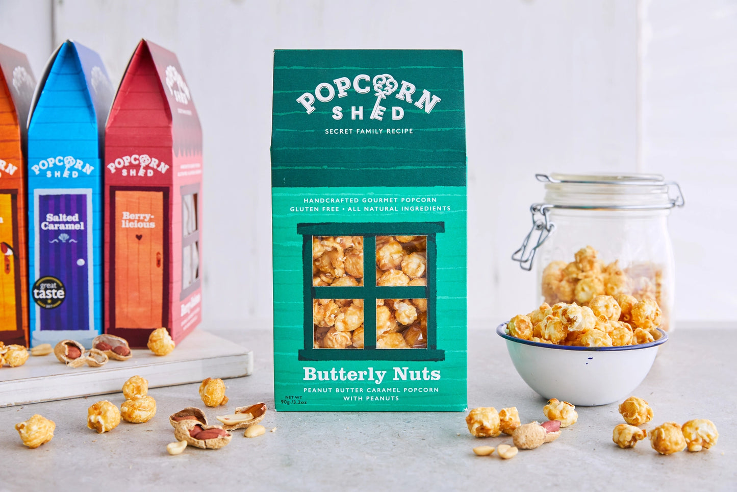 Peanut Butter Gourmet Popcorn