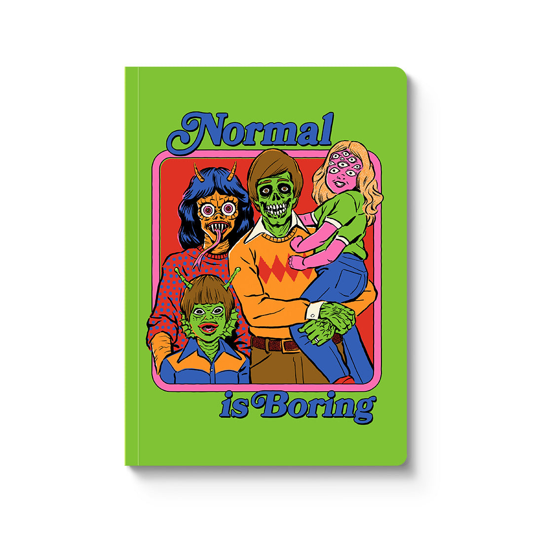 Normal Is Boring Perfect Bound Notebook