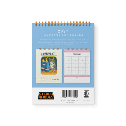 Steven Rhodes Desk Calendar