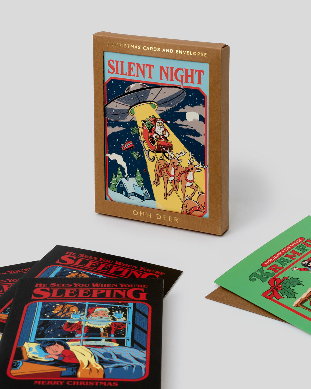 Steven Rhodes Christmas Cards Pack of 12