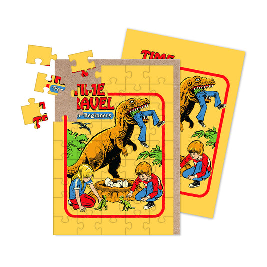 Time Travell Jigsaw Greeting Card