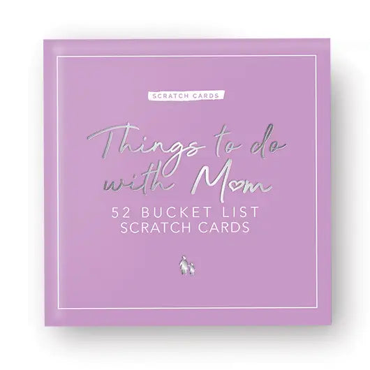 52 Things To Do With Mum - Scratch Cards