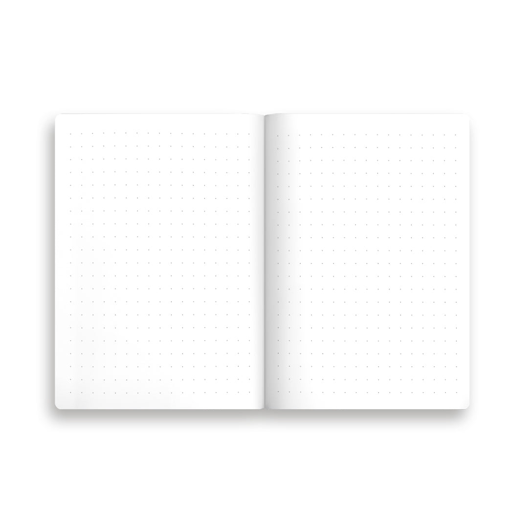 Blue Stripe Floral 3x Stitched Notebook Set (B6)
