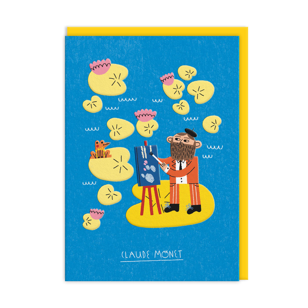 Claude Monet Greeting Card