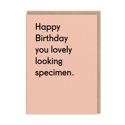 Lovely Looking Specimen OUTLET Greeting Card