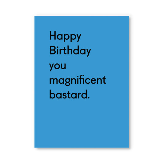 Happy Birthday You Magnificent Postcard