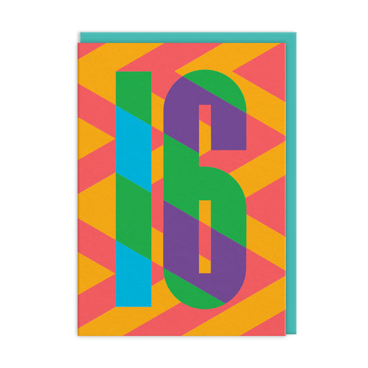 16th Birthday Card