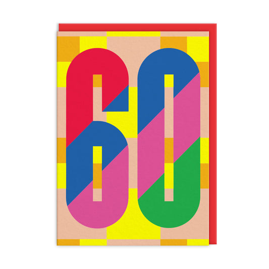 60th Birthday Card