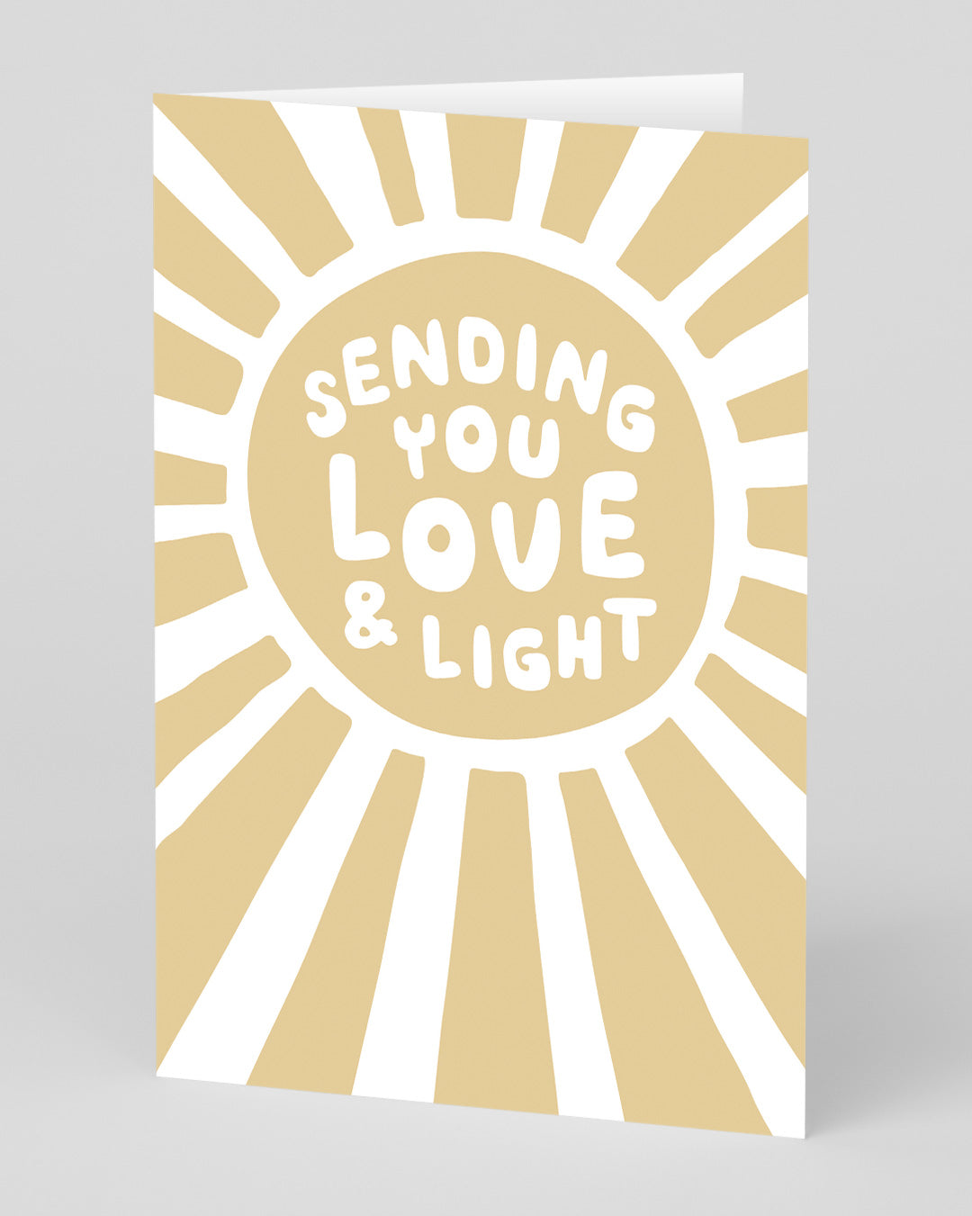 Sending Love & Light Card