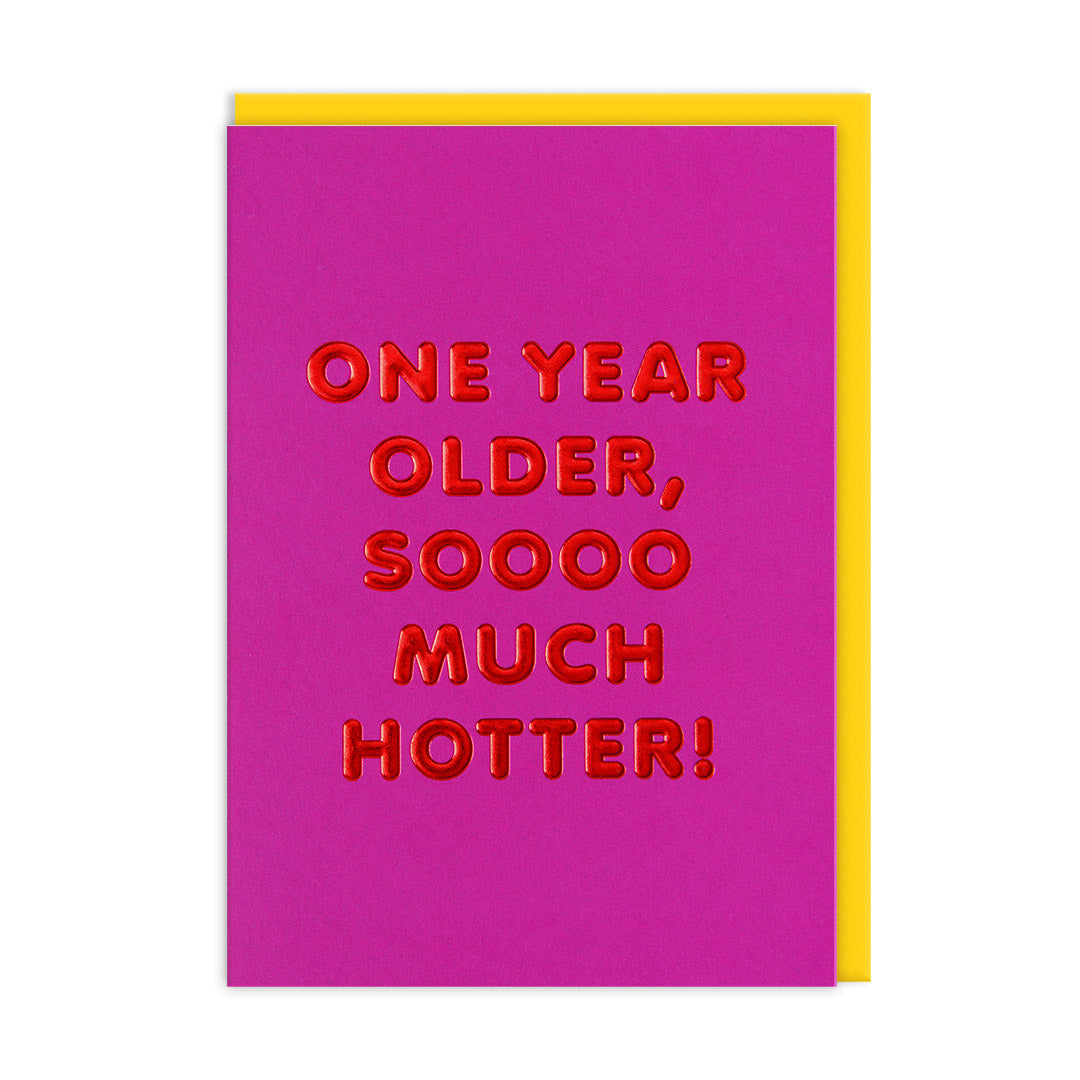 So Much Hotter! Greeting Card
