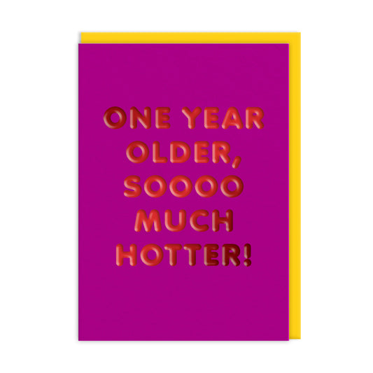 So Much Hotter! Greeting Card