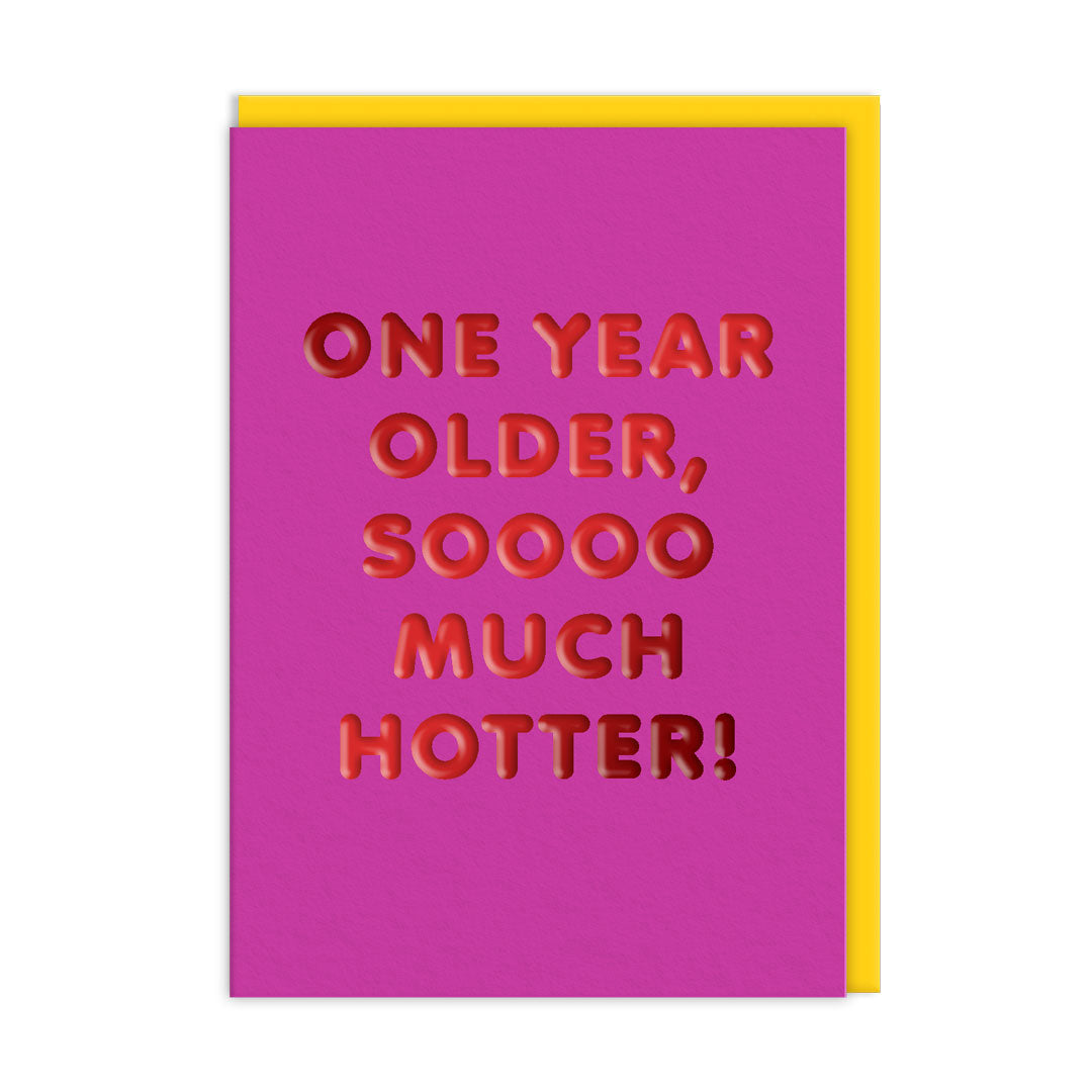 So Much Hotter! Greeting Card