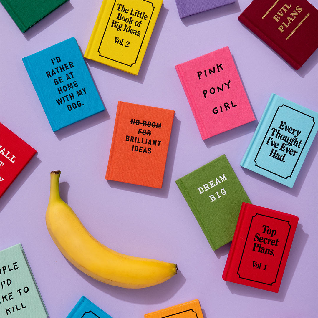 Le Fameux Pourquoi du Comment French A7 Fabric Hardback Notebook