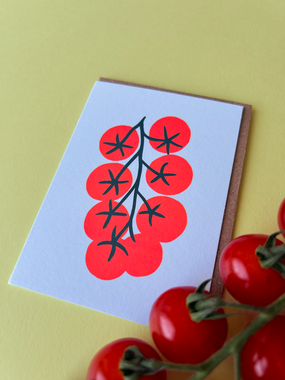 Tomatoes Mini Greeting Card