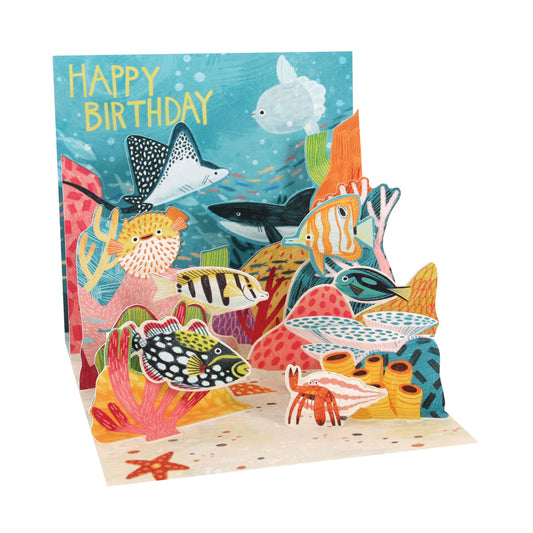 Underwater Treasures: Pop-up Greeting Card
