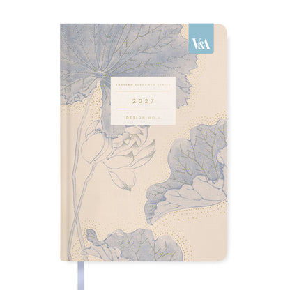 2027 Eastern Elegance Water Lillies A5 Diary
