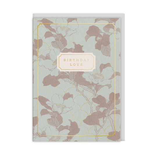 Eastern Elegance Tree Peony Greeting Card