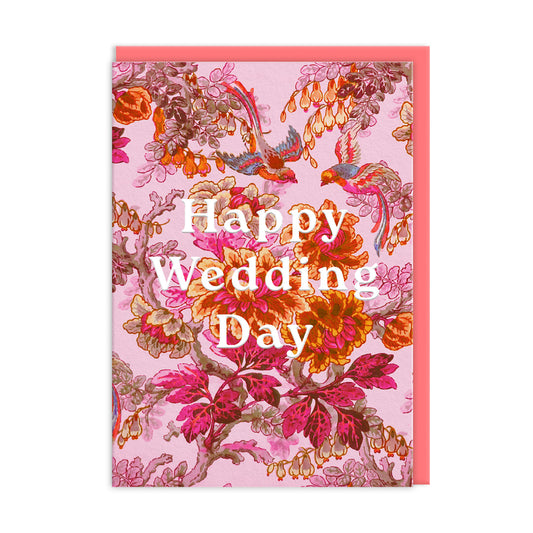 Wedding Birds Of Paradise Premium Greeting Card