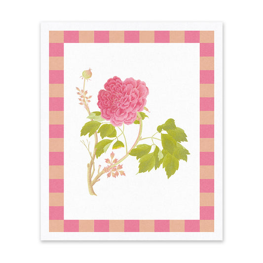 Tree Peony Riso Print (12x10)
