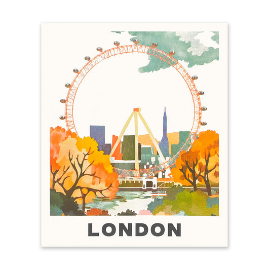 London Eye Art Print