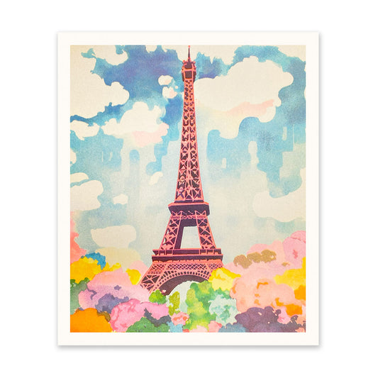 Eiffel Tower 1 Art Print