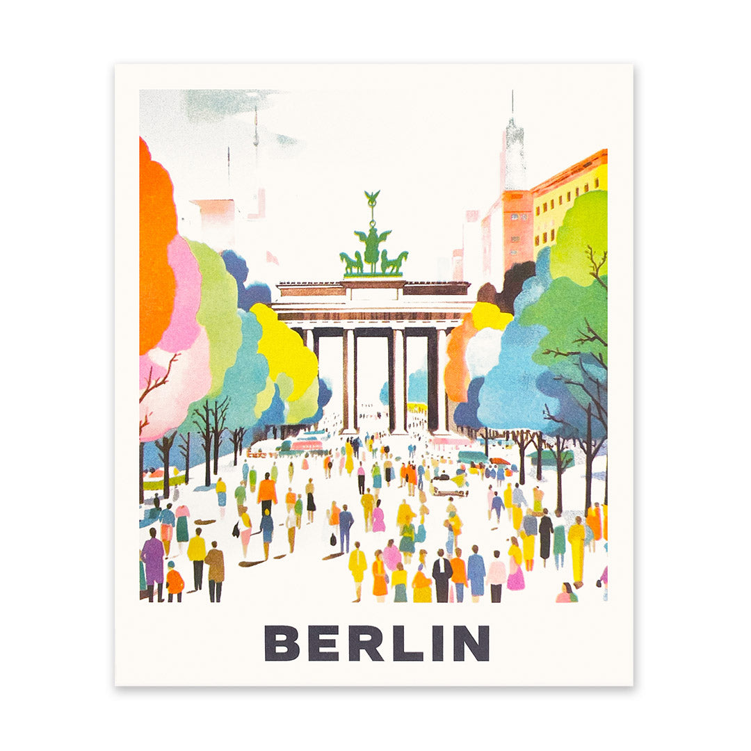 Berlin 4 Riso Print (12x10)