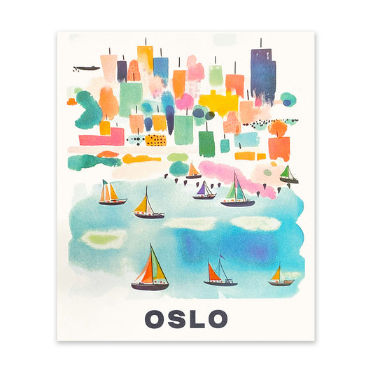 Oslo Art Print