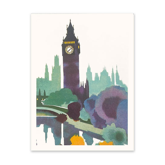 Big Ben Navy Art Print