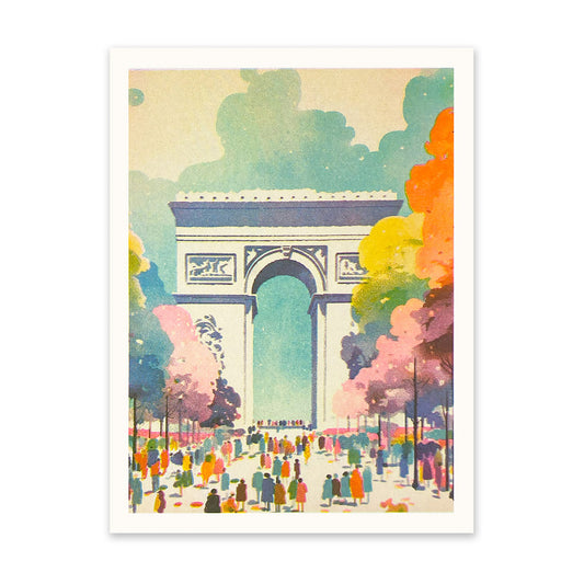 Paris 3 Art Print