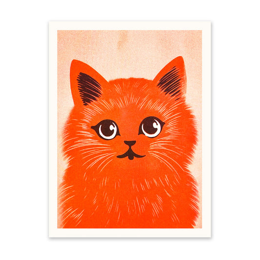Midcentury Kitty 2 Art Print
