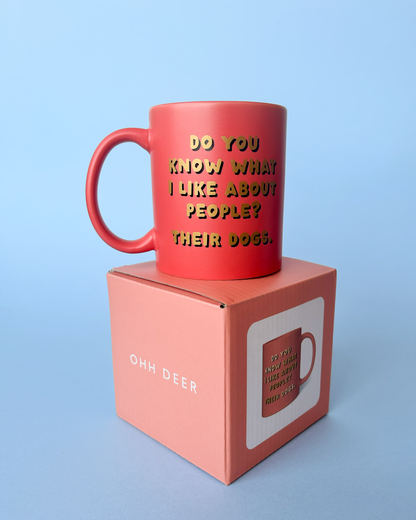 What I Like About People Ceramic Mug