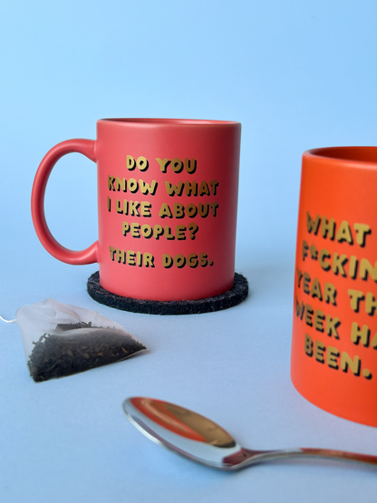 What I Like About People Ceramic Mug