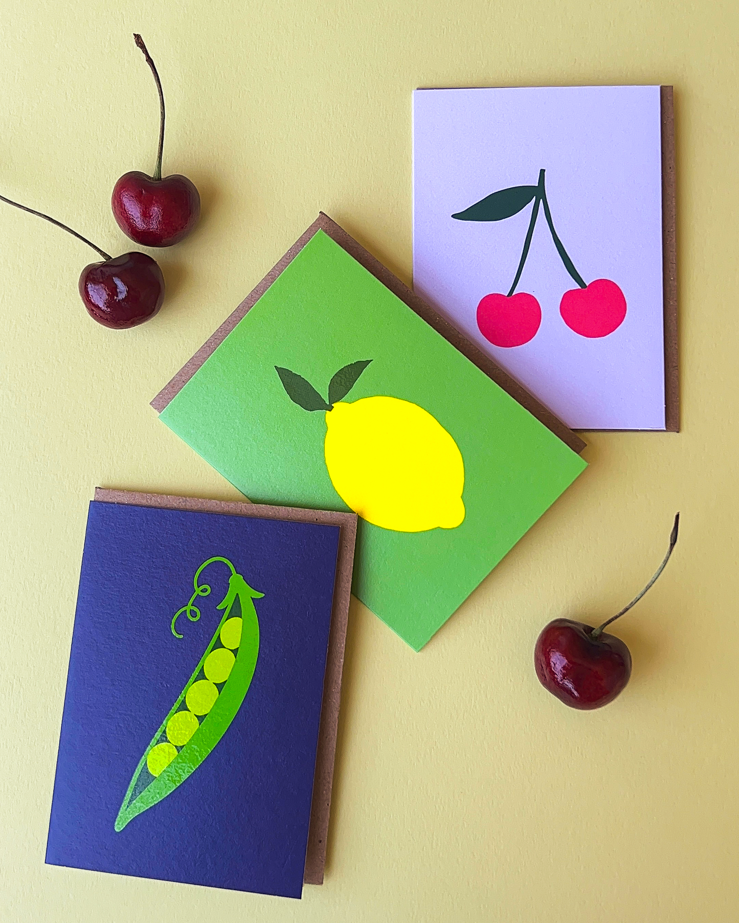 Lemon Mini Greeting Card
