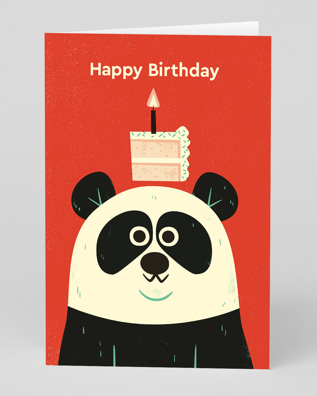 Personalised Birthday Panda Birthday Card