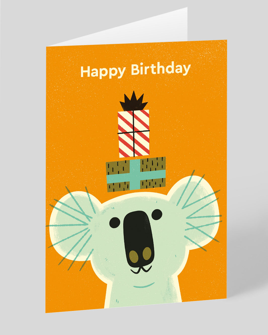Personalised Happy Birthday Koala Card