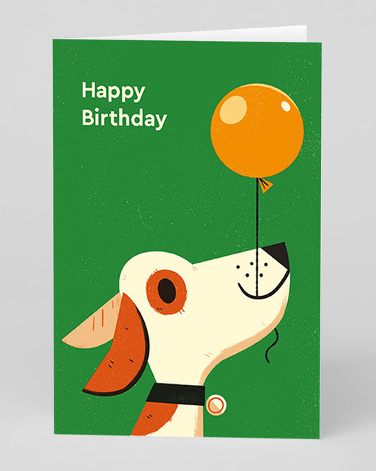 Personalised Birthday Dog Greeting Card