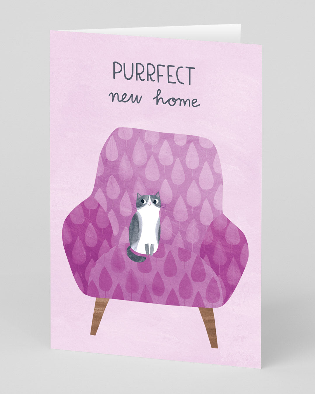 Personalised Purrfect New Home Card