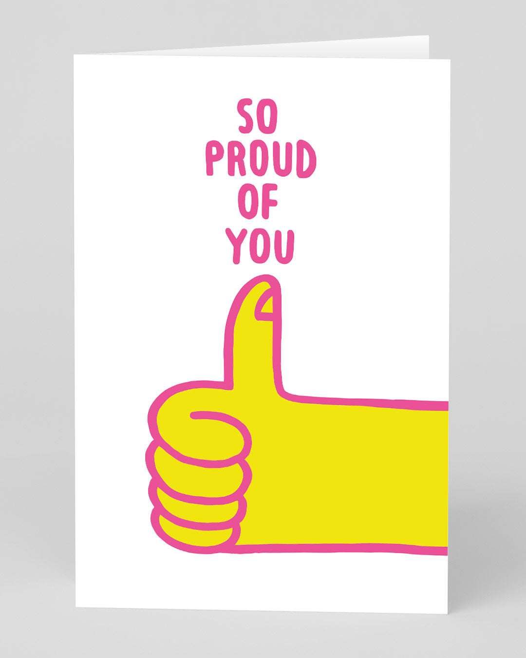Personalised Proud of You Greeting Card