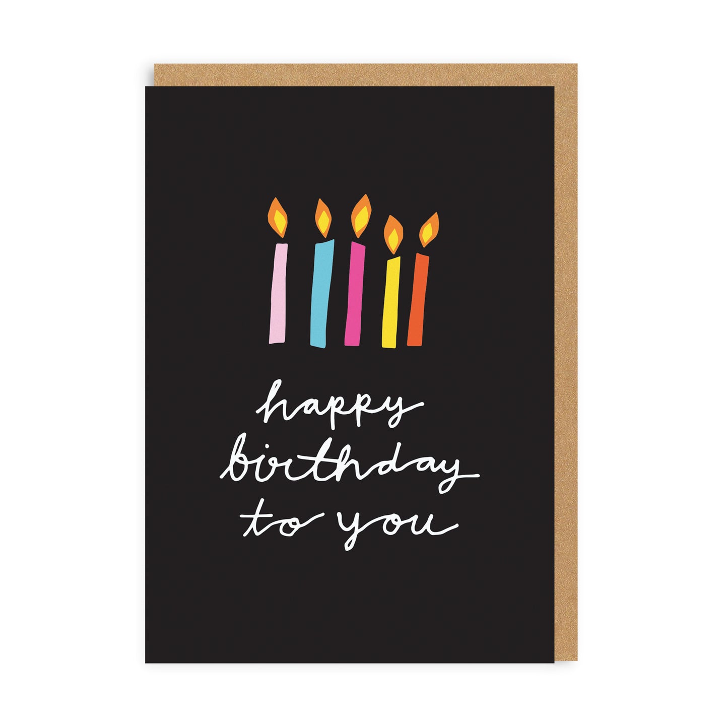 Happy Birthday To You Candles Birthday Card