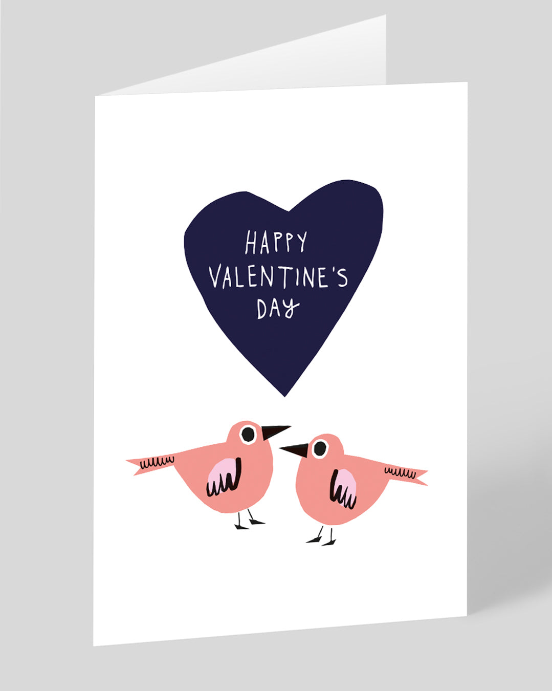 Personalised Love Birds Valentine's Day Card