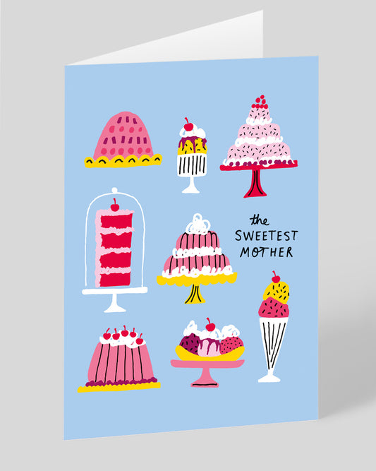 Personalised Sweetest Mother Greeting Card
