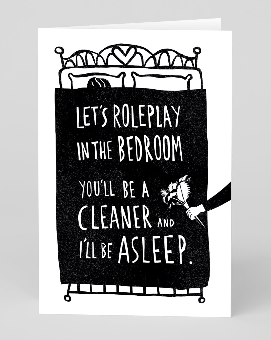 Personalised Let's Role Play Greeting Card