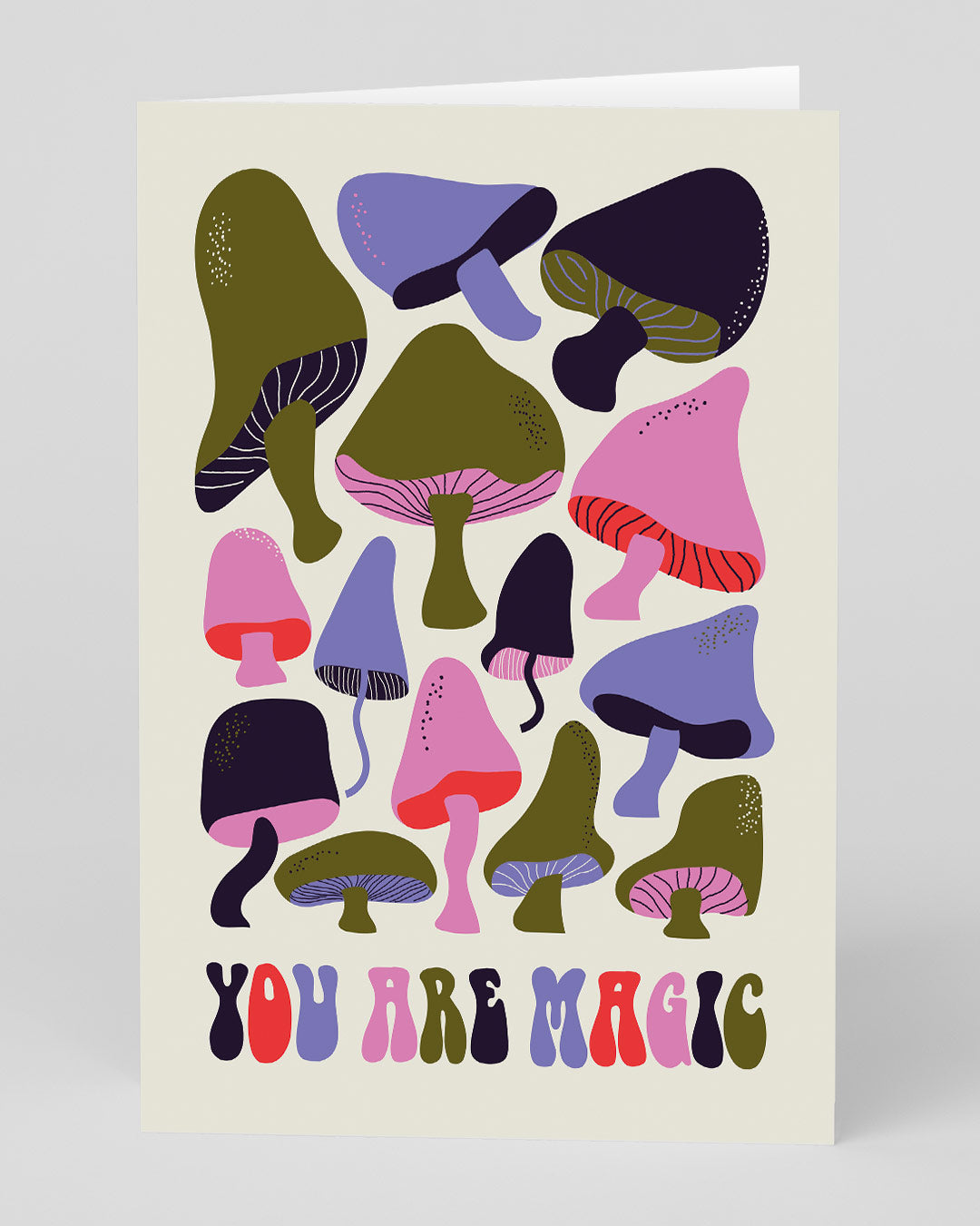 Personalised Magic Mushrooms Card