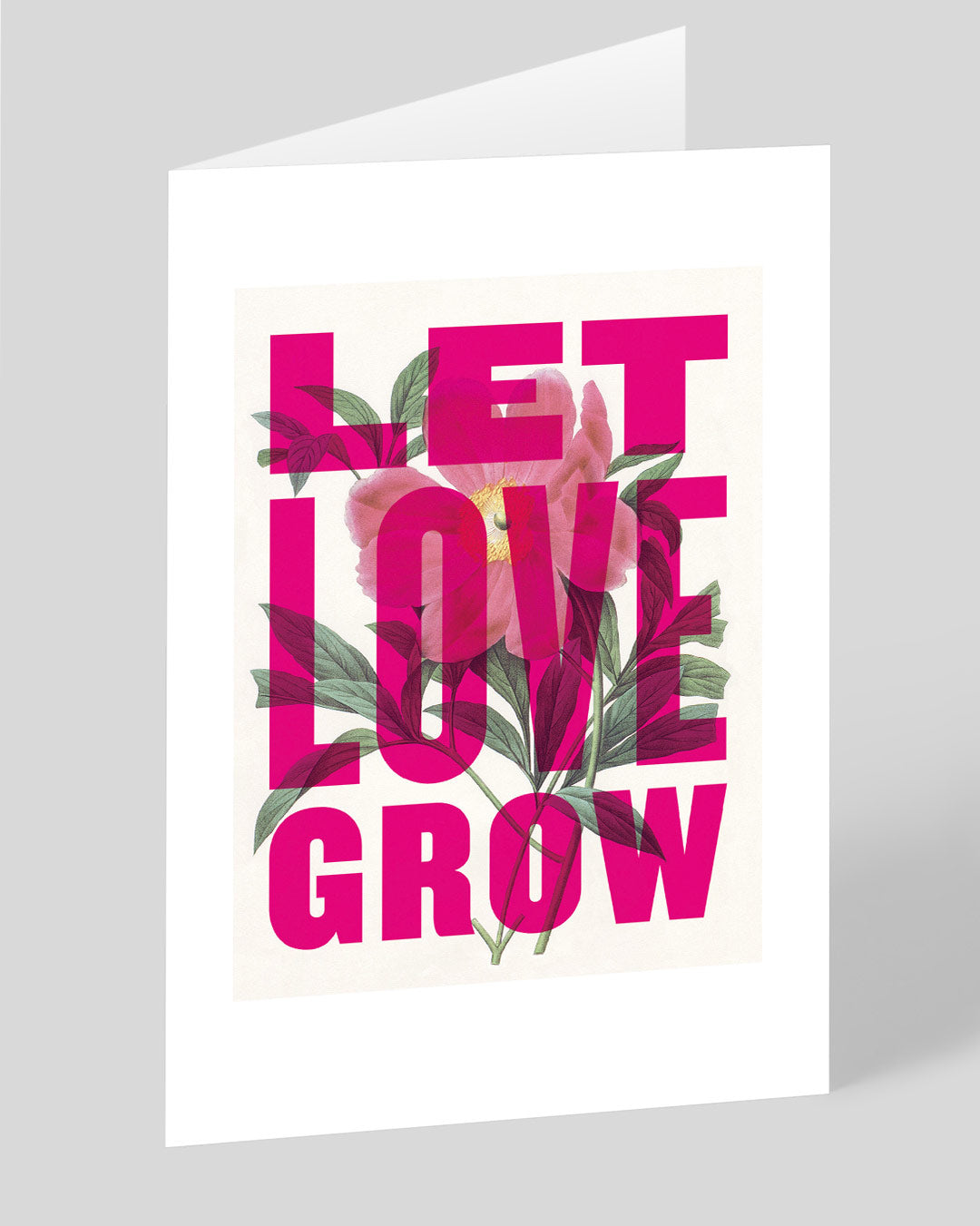 Let Love Grow Greeting Card