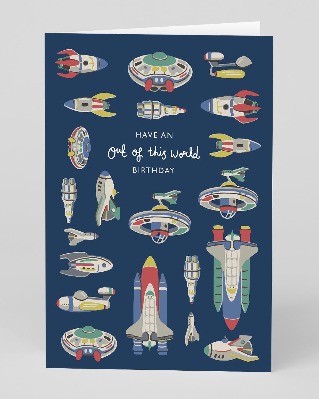 Personalised Out Of This World Birthday Card