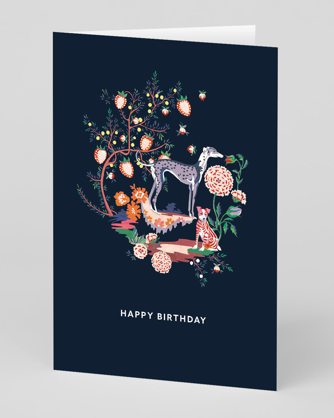 Personalised Painted Kingdom Birthday Card